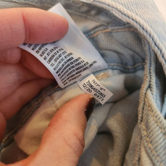 American Eagle Jean Denim Jumper Overalls Summer Dress Women's S - Picture 10 of 10